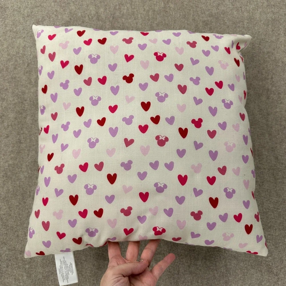 Valentine's Day Disney Mickey and Minnie Throw Pillow 15